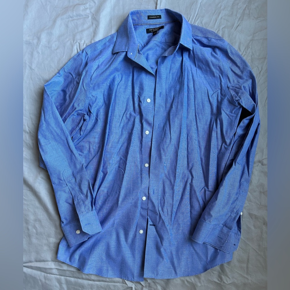 Blue Banana Republic, Camden Fit Button Down, Size L